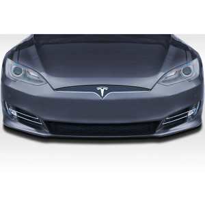 2012-2016.5 Tesla Model S Polyurethane OEM Facelift Refresh Look Front Bumper - 1 Piece - image 1