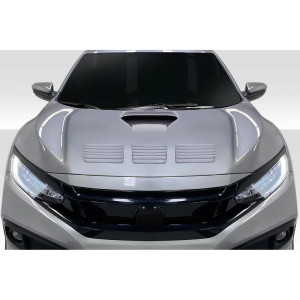 2017-2021 Honda Civic TypeR Duraflex EVS Hood - 1 Piece - image 1