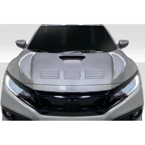 2017-2021 Honda Civic TypeR EVS Hood - 1 Piece - image 1