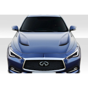 2017-2022 Infiniti Q60 TS1 Hood - 1 Piece - image 1