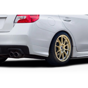 2015-2021 Subaru WRX STI Duraflex OEM Look Splash Guard Rear Add Ons - 2 Piece - image 1