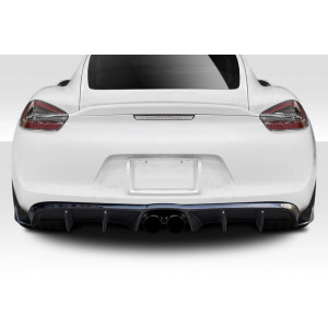 2014-2016 Porsche Cayman Motox Rear Diffuser - 3 Piece - image 1