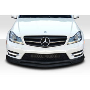 2012-2014 Mercedes C63 W204 RSpec Front Lip Under Spoiler - 1 Piece - image 1