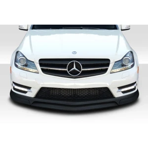 2012-2014 Mercedes C63 W204 RSpec Front Lip Under Spoiler - 1 Piece - image 1