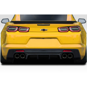 2016-2023 Chevrolet Camaro Duraflex Shark Rear Diffuser - 1 Piece ( Quad exhaust version) - image 1