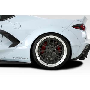 2020-2025 Chevrolet Corvette C8 Duraflex Gran Veloce Wide Body Rear Fender Flares - 4 Piece - image 1