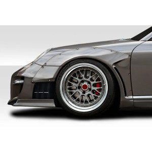 2004-2007 Porsche 997 911 Duraflex LBW Front Fender Flares - 4 Piece - image 1 2004-2007 Porsche 997 911 Duraflex LBW Front Fender Flares - 4 Piece - image 1