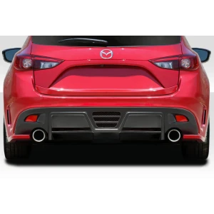 2014-2016 Mazda 3 Hatchback KSS Rear Bumper - 1 Piece - image 1