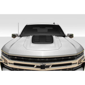 2019-2025 Chevy Silverado 1500 Overland Hood Scoop - 1 Piece - image 1