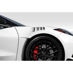 2020-2025 Chevrolet Corvette C8 Duraflex Gran Veloce Front Fender Vents - 2 Piece - image 1
