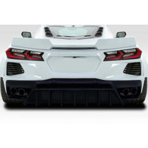 2020-2025 Chevrolet Corvette C8 Duraflex Gran Veloce Rear Diffuser - 1 Piece - image 1