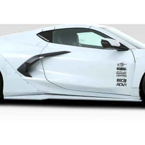 2020-2023 Chevrolet Corvette C8 Duraflex Gran Veloce Side Skirt Splitters - 2 Piece - image 1 2020-2023 Chevrolet Corvette C8 Duraflex Gran Veloce Side Skirt Splitters - 2 Piece - image 1
