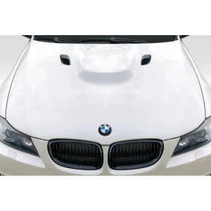 2009-2011 BMW 3 Series E90 4DR M3 Look Hood - 1 Piece - image 1