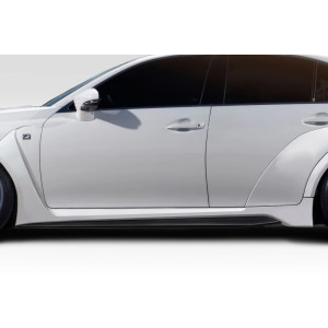 2013-2020 Lexus GS Series G200 GS300 GS350 GS450 GS450H AM Design Wide Body Side Skirts - 2 Piece - image 1