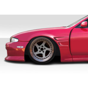 1995-1996 NIssan 240SX S14 Duraflex D1 Sport 30MM Front Fenders - 2 Piece - image 1