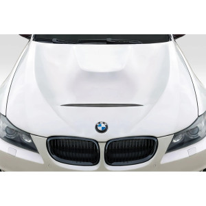 2009-2011 BMW 3 Series E90 E91 4DR / Wagon Duraflex GTS Look Hood - 1 Piece - image 1