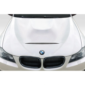 2009-2011 BMW 3 Series E90 E91 4DR / Wagon GTS Look Hood - 1 Piece - image 1
