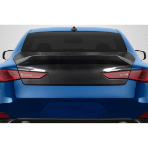 2017-2022 Infiniti Q60 2DR Carbon Creations Invo Trunk - 1 Piece - image 1 2017-2022 Infiniti Q60 2DR Carbon Creations Invo Trunk - 1 Piece - image 1