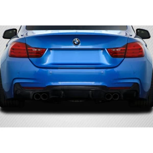 2014-2020 BMW 4 Series 3DS Carbon Fiber Rear Lip - image 1