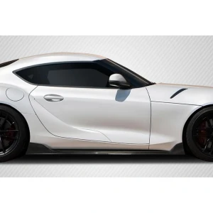 2020-2025 Toyota Supra A90 AG Design Side Skirt Splitters - 2 Piece - image 1