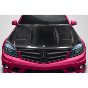 2008-2011 Mercedes C Class W204 Carbon Creations AMGT Hood - 1 Piece - image 1