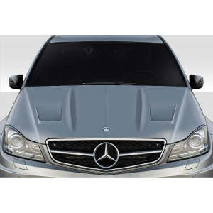 2012-2014 Mercedes C Class W204 Duraflex Carlton Hood - 1 Piece - image 1