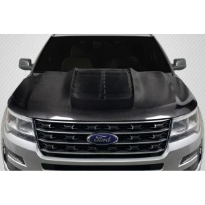 2016-2019 Ford Explorer GT500 Carbon Fiber Hood - image 1