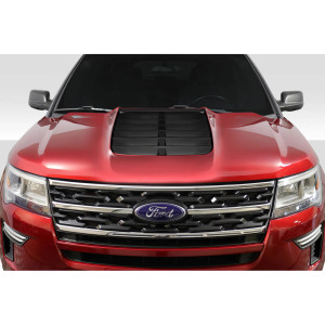 2016-2019 Ford Explorer Duraflex GT500 Look Hood - 1 Piece - image 1