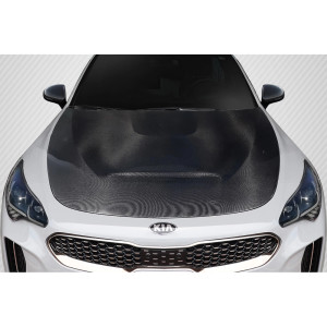 2018-2023 Kia Stinger Carbon Creations GTS Look Hood - 1 Piece - image 1 2018-2023 Kia Stinger Carbon Creations GTS Look Hood - 1 Piece - image 1