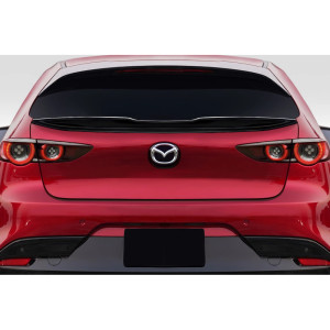2019-2025 Mazda 3 Corke Duraflex Corke Rear Mid Wing Spoiler - 1 Piece - image 1 2019-2025 Mazda 3 Corke Duraflex Corke Rear Mid Wing Spoiler - 1 Piece - image 1