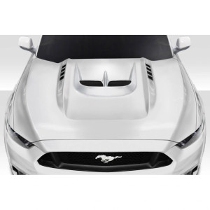 2015-2017 Ford Mustang Kryptonic Hood - 1 Piece - image 1