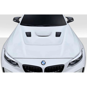 2014-2021 BMW 2 Series / 2016-2021 BMW M2 F22 F23 F87 Duraflex Power Dynamics Hood - 1 Piece - image 1