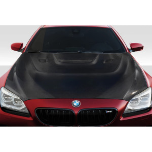 2011-2019 BMW 6 Series F06 F12 F13 Carbon Creations Power Dynamics Hood - 1 Piece - image 1