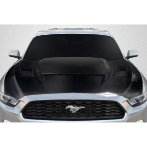 2015-2017 Ford Mustang R Spec Carbon Fiber Hood - image 1