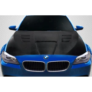 2011-2016 BMW 5 Series Power Dynamics Carbon Fiber Hood - image 1