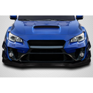 2015-2021 Subaru WRX STI Carbon Creations VRS Wide Body Front Lip Under Spoiler - 1 Piece ( fits VRS bumper only ) - image 1 2015-2021 Subaru WRX STI Carbon Creations VRS Wide Body Front Lip Under Spoiler - 1 Piece ( fits VRS bumper only ) - image 1