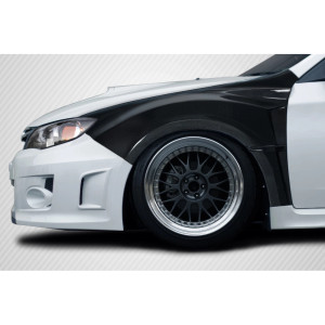 2008-2014 Subaru Impreza WRX STI 2011-2014 Impreza WRX Carbon Creations VRS 8MM Front Fenders - 2 Piece - image 1