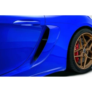 2014-2023 Porsche Cayman 718 GT4 Look Rear Fender Vents - 2 Piece - image 1