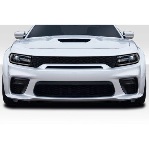 2015-2023 Dodge Charger Duraflex Hellcat Widebody Look Front Bumper - 1 Piece - image 1 2015-2023 Dodge Charger Duraflex Hellcat Widebody Look Front Bumper - 1 Piece - image 1