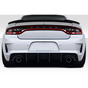 2015-2023 Dodge Charger Hellcat Widebody Look Rear Bumper - 1 Piece - image 1