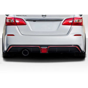 2016-2019 Nissan Sentra Duraflex N1 Rear Bumper - 1 Piece - image 1