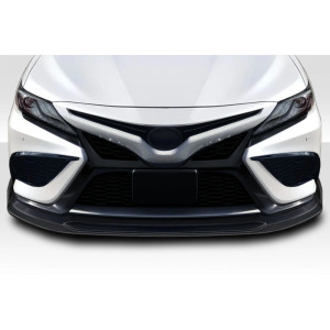 2018-2023 Toyota Camry R Spec Front Lip Spoiler Air Dam - 3 Piece - image 1