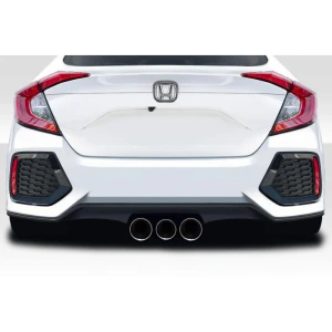 2016-2021 Honda Civic 4DR RBT Widebody Look Rear Bumper - 1 Piece - image 1
