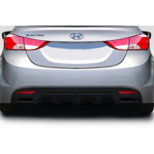 2011-2013 Hyundai Elantra Duraflex SQR Rear Diffuser - 1 Piece - image 1
