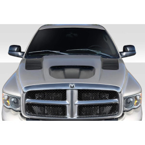 2002-2008 Dodge Ram Duraflex TRX Look Hood - 1 Piece - image 1