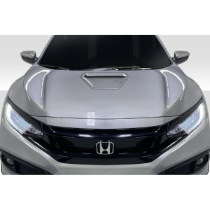 2016-2021 Honda Civic Type R Look Hood - 1 Piece - image 1