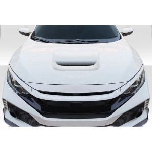 1992-2020 Universal Honda Civic Duraflex GTAK Hood Scoop - 1 Piece - image 1