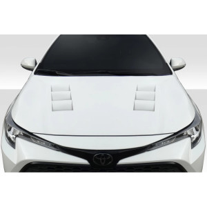 2020-2025 Toyota Corolla Hatchback / 2020-2025 Corolla Sedan Duraflex Velocity Hood - 1 Piece - image 1