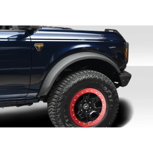 2021-2023 Ford Bronco Duraflex Bigfoot Front Fender Flares - 2 Pieces - image 1 2021-2023 Ford Bronco Duraflex Bigfoot Front Fender Flares - 2 Pieces - image 1