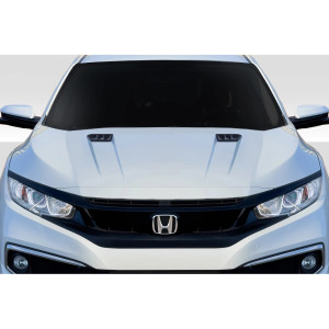 2016-2021 Honda Civic Duraflex Broman Hood - 1 Piece - image 1 2016-2021 Honda Civic Duraflex Broman Hood - 1 Piece - image 1